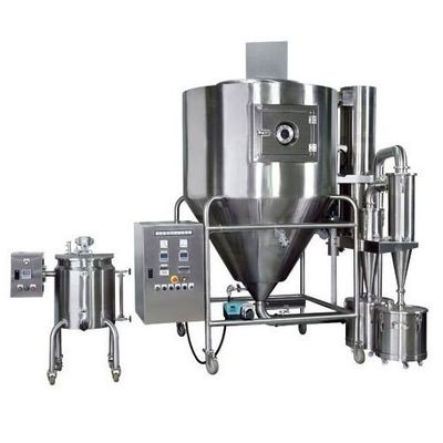 SUS316L Spray Drying Machine / Nozzle Jet Spray Dryer Granular Machine