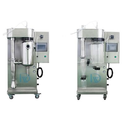 Suszarka rozpyłowa próżniowa niskotemperaturowa z temperaturą wlotu powietrza 30~300℃ i wydajnością odparowywania 1 kg/h do użytku laboratoryjnego