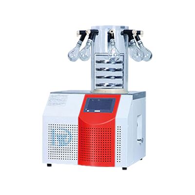 220V 1Kw SUS304 Automatyczna laboratoryjna suszarka sublimacyjna do próżniowego suszenia do przetwarzania żywności