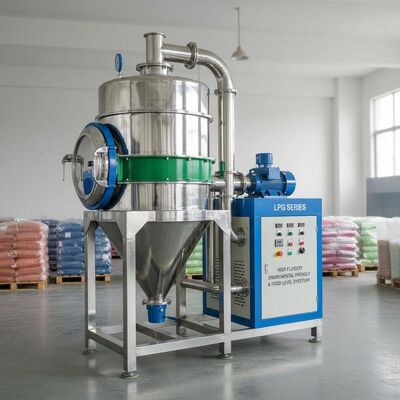 Przyjazna dla środowiska i przemysłowa suszarka do barwników na poziomie żywności Seria LPG o wysokiej płynności