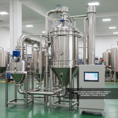 Oszczędność energii i przyjazne dla środowiska SUS316L suszarka do mleka