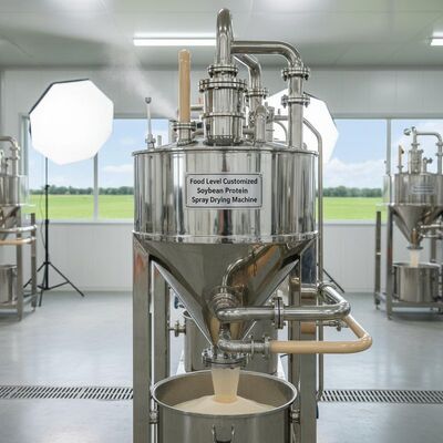 Maszyna do suszenia rozpyłowego białka sojowego na poziomie żywności