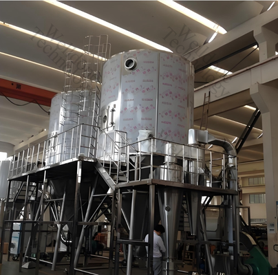 Specjalnie wykonana wysokiej wydajności SUS316L Centrifugal Industrial Spray Dryer dla cukru i soli