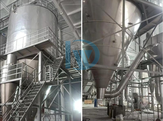 W taniej i wysokowydajnej suszarce rozpyłowej SUS316L do produkcji kawy w proszku