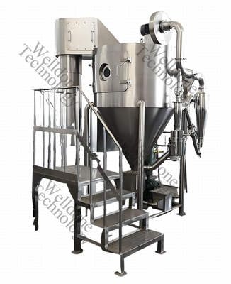 Poziom żywności i wykonana na zamówienie, przeciwwybuchowa, dostosowana odśrodkowa maszyna do suszenia rozpyłowego do kawy potasowej