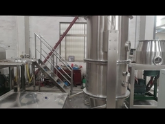 75% pionowy granulator płynnościowy do ekranu dotykowego 50-250°C