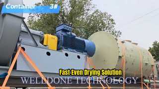 Szybkoschnąca sól do bułki tartej Suszarka fluidalna