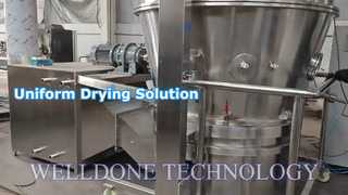 Suszarka ze złożem fluidalnym serii GFG 500